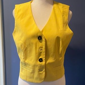 NWT Nasty Gal Yellow Vest